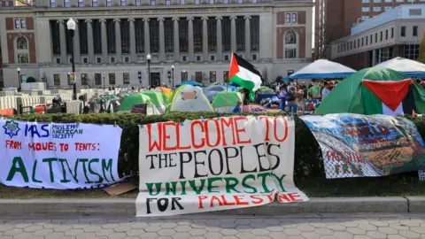 Getty Images "Gaza Solidarity Encampment" at Columbia University
