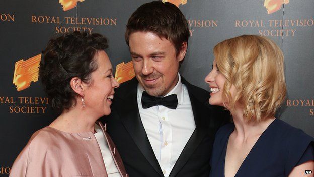 Olivia Colman, Andrew Buchan and Jodie Whittaker