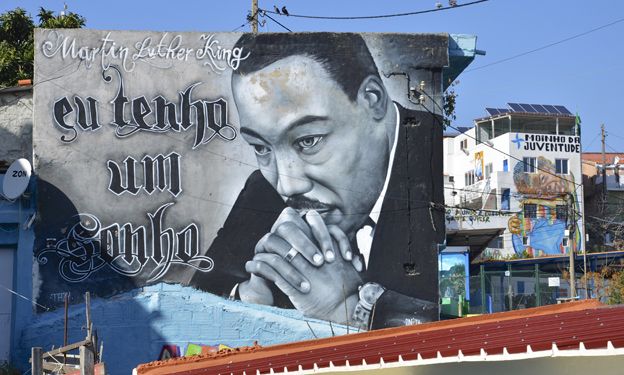 Mural of Martin Luther King