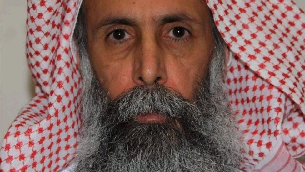 A profile photo of Sheikh Nimr al-Nimr released by the Saudi Press Agency