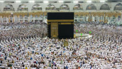 Pélerins à la Mecque