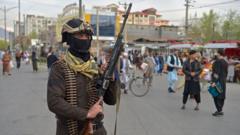 نیروی امنیتی طالبان در کابل