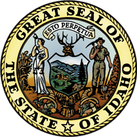 Idaho State Seal in color