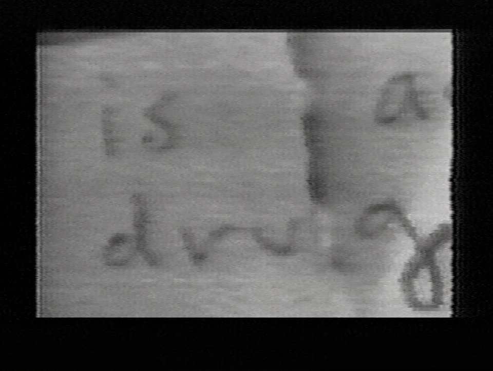Sadie Benning, A New Year, 1989, single-channel video, black and white, sound; 06:00 minutes, Smithsonian American Art Museum, Museum purchase through the Samuel and Blanche Koffler Acquisition Fund, 2015.8.1, © 1989, Sadie Benning