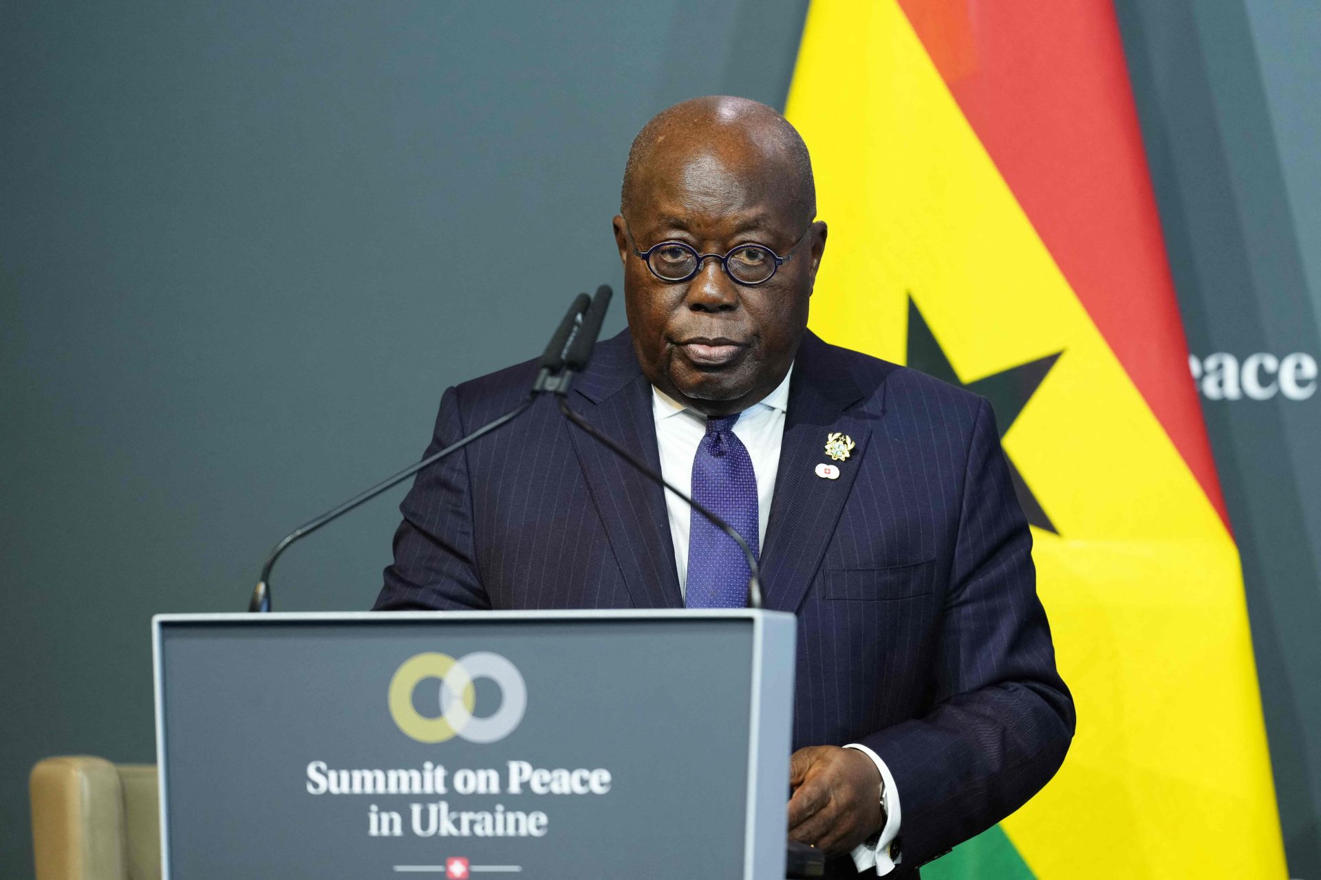 Presidente do Gana considera África a maior vítima da guerra na Ucrânia