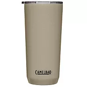【美國CamelBak】600ml Tumbler 不鏽鋼雙層真空保溫杯(保冰) 淺沙漠