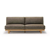 【MUJI 無印良品】木製簡約沙發/3人座/棕色