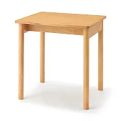 【MUJI 無印良品】木製桌/橡膠木/70*70