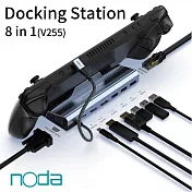 noda Steam deck 專用 Type-C 八合一擴充基座