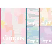 KOKUYO Campus 2024限定點線筆記本(5冊裝)- 調色盤5入
