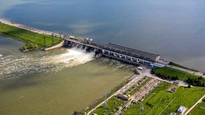 Весеннее половодье готовятся пропустить на Новосибирской ГЭС