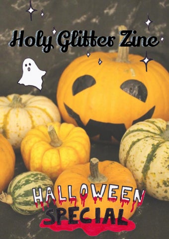 "Holy Glitter Zine: Halloween Special #2" publication cover image