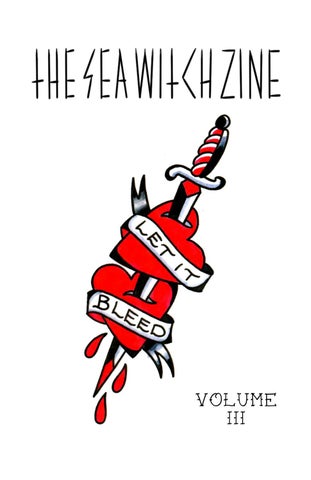 "The Sea Witch Zine Volume III" publication cover image