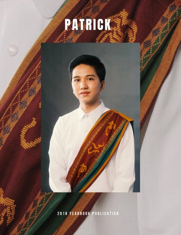 "PATRICK: The Yearbook 2018" publication cover image