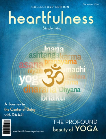 "Heartfulness Magazine - December 2018 (Volume 3, Issue 12)" publication cover image