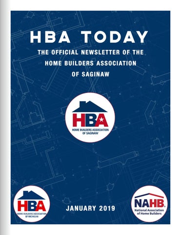 "HBA Today: January 2019" publication cover image