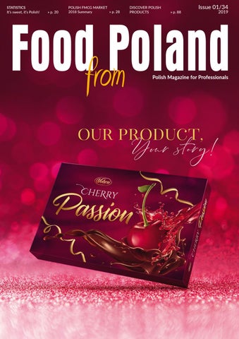 "Food from Poland ISM Edition 2019" publication cover image