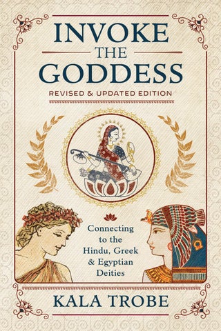 "Invoke the Goddess, by Kala Trobe" publication cover image