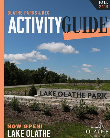 "Olathe Parks & Rec Fall 2019 Activity Guide" publication cover image