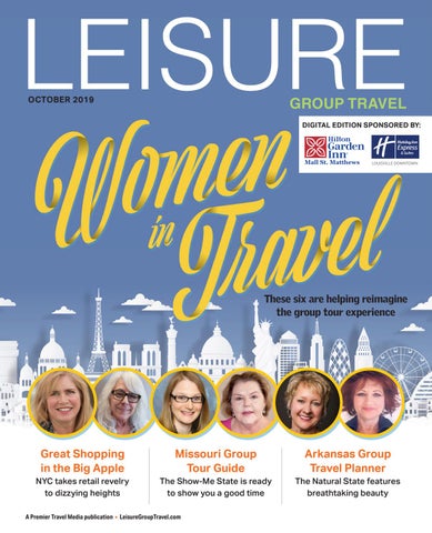 "Oct 2019 Leisure Group Travel Magazine" publication cover image