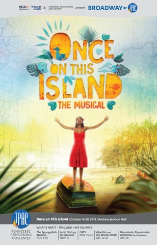 "TPAC Broadway Once On This Island" publication cover image