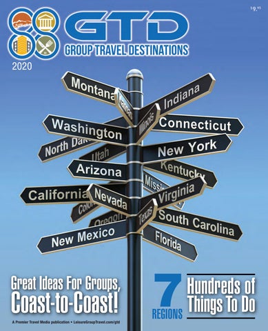 "2020 Group Travel Destinations" publication cover image