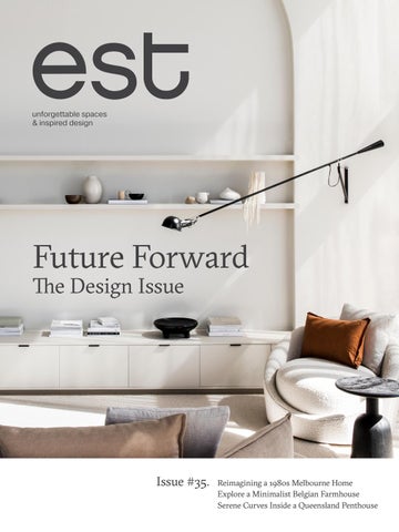 Cover of "est Magazine | Issue #35 | Future Forward"