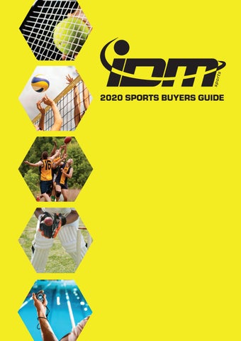 "2020 IDM Sports Buyers Guide" publication cover image