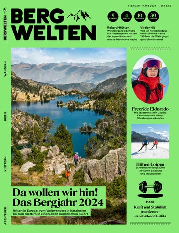 "Bergwelten 01/24 AT" publication cover image