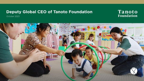 "Tanoto Foundation – Deputy Global CEO of Tanoto Foundation" publication cover image