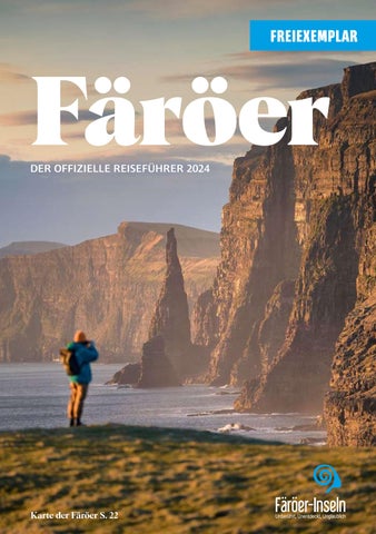 "FÄRÖER - REISEFÜHRER 2024" publication cover image