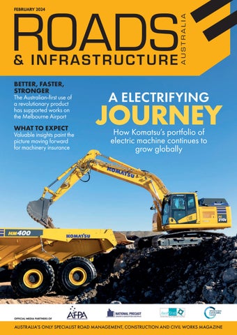 "Roads & Infrastructure February 2024" publication cover image