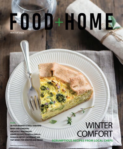 "Food+Home Magazine - Winter 2024" publication cover image