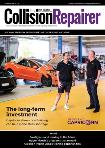 "National Collision Repairer February 2024" publication cover image