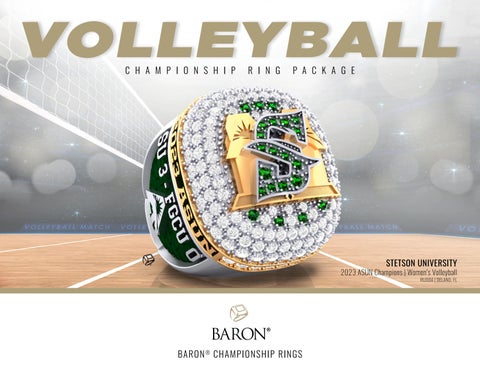 Cover of "2024 Volleyball Championship Ring Package | BaronⓇ Championship Rings"