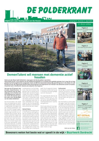 Cover of "De Polderkrant - Editie 2 - 2024"