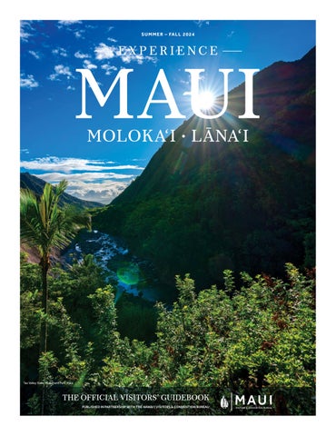 Cover of "Experience Maui - The Official Visitors' Guidebook"