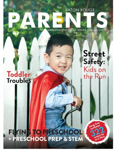 "Baton Rouge Parents Magazine May 2019" publication cover image