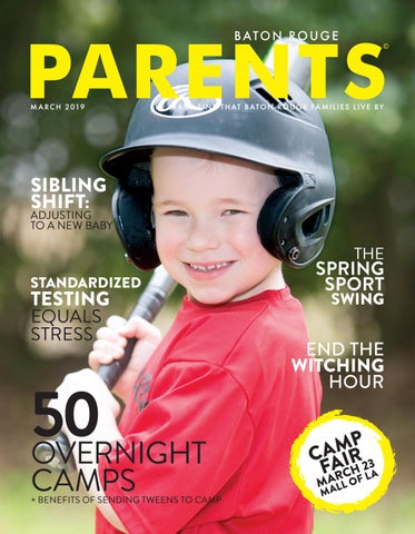 "Baton Rouge Parents Magazine March 2019" publication cover image