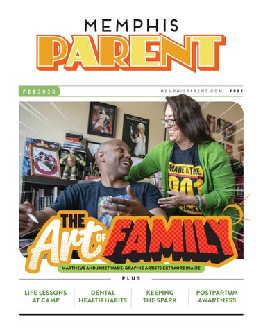 "Memphis Parent February 2020" publication cover image