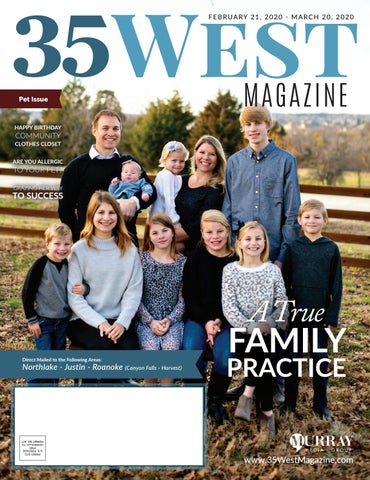 "35 West Magazine February 2020" publication cover image