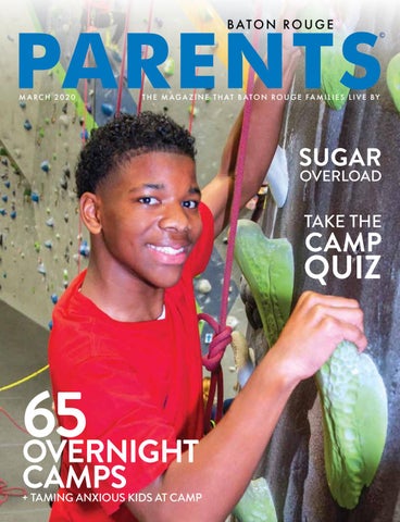 "Baton Rouge Parents Magazine March 2020" publication cover image