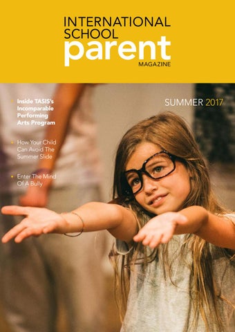 "International School Parent Magazine - Summer 2017" publication cover image