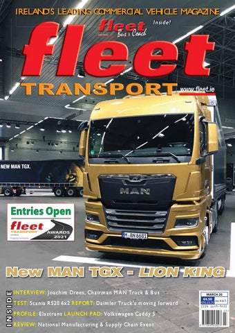 "Fleet Transport March 2020" publication cover image