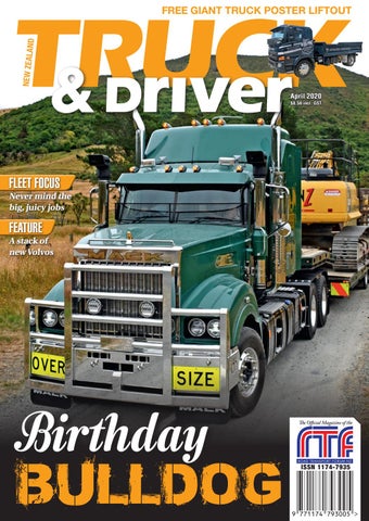 "NZ Truck & Driver April 2020" publication cover image
