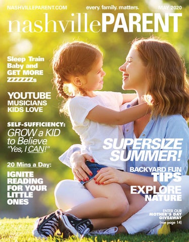 "Nashville Parent magazine May 2020" publication cover image