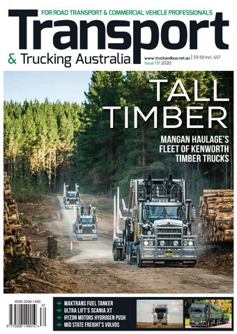 "Transport & Trucking Australia Issue 131" publication cover image