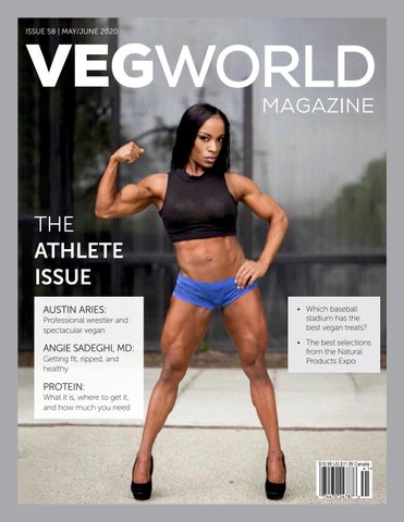 Cover of "VEGWORLD 58 - The Athlete Issue"