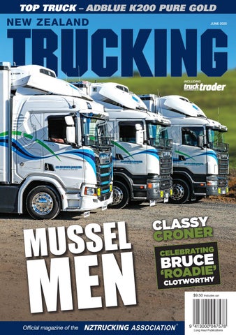 "New Zealand Trucking June 2020" publication cover image