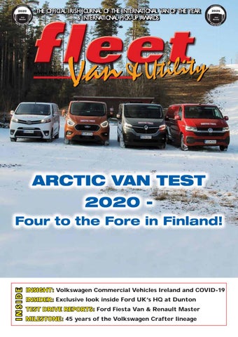 "Fleet Van & Utility Summer 2020" publication cover image
